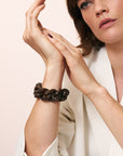 GREAT Bracelet Dark Brown Marble - Vanessa Baroni