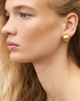 Small Dot Earring Gold Vintage - Vanessa Baroni