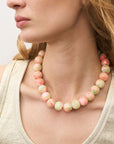 Small Beads Necklace Short Summer Vibe