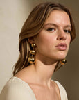 Beads Earring Gold