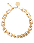 Tank Necklace Gold Vintage - Vanessa Baroni