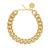 Flat Chain Necklace Gold - Vanessa Baroni