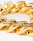 Flat Chain Necklace Gold - Vanessa Baroni