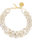 GREAT Necklace White Marble - Vanessa Baroni