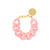 GREAT Bracelet Neon Pink Marble - Vanessa Baroni