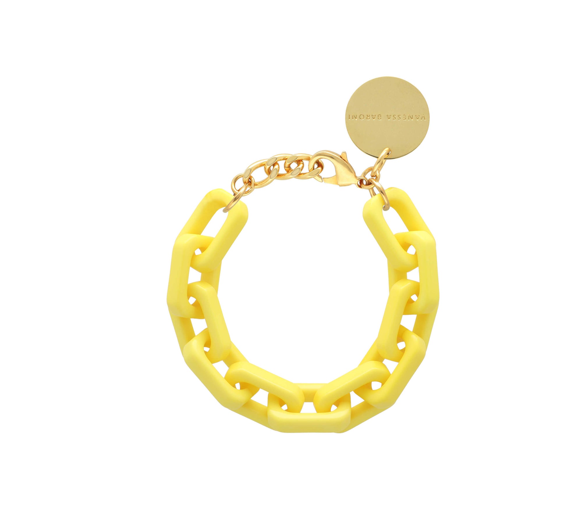 Tank Bracelet yellow - Vanessa Baroni