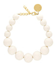 Beads Necklace Off White - Vanessa Baroni