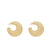 Moon Earring Gold - Vanessa Baroni