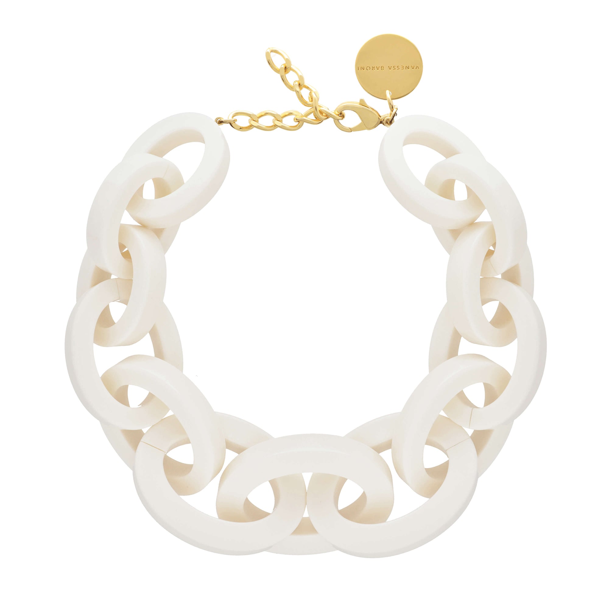 Giant Necklace Off White - Vanessa Baroni