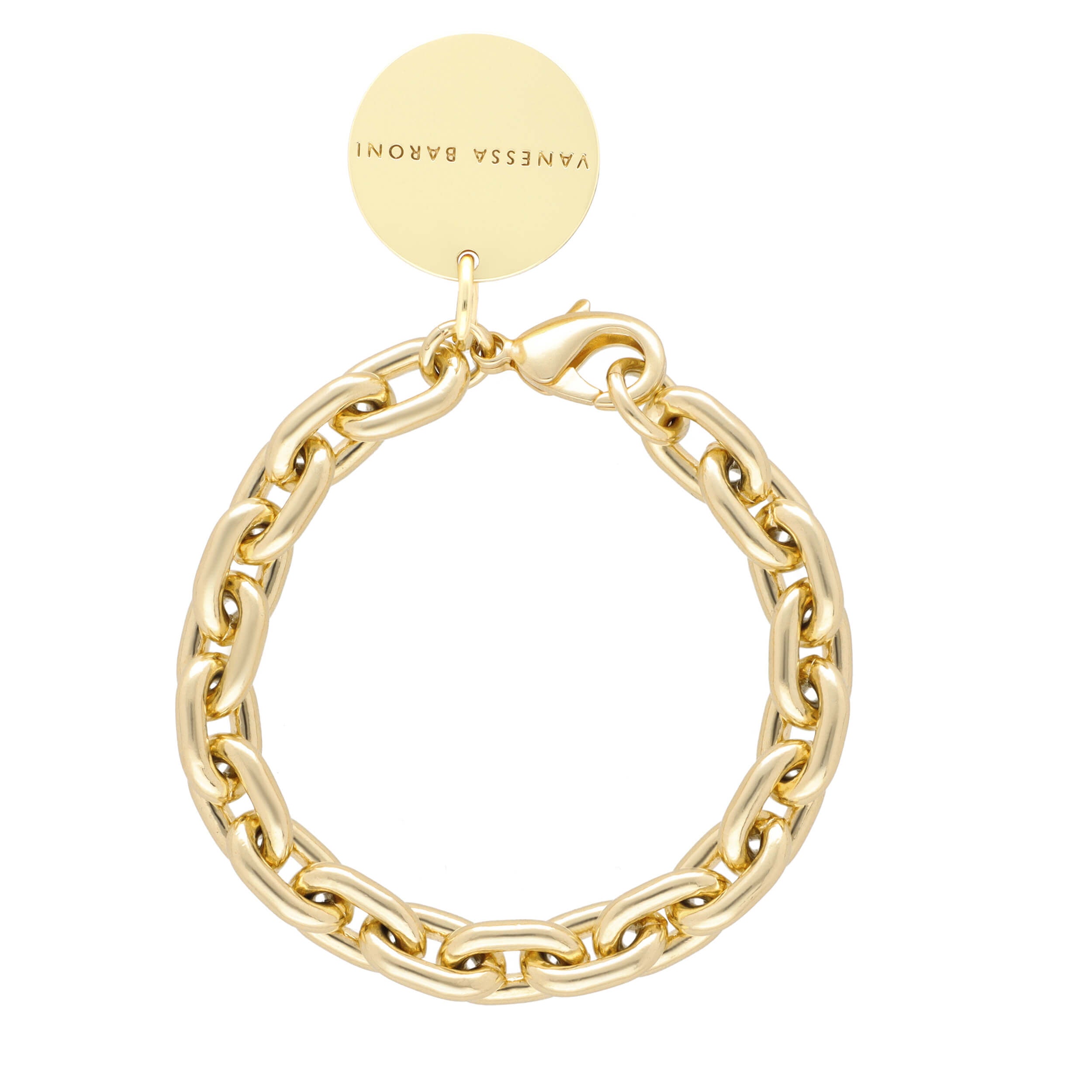 GIANT Bracelet Gold Vintage - Vanessa Baroni