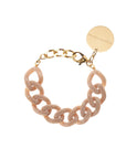 Flat Chain Bracelet Sand Marble