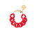 Flat Chain Bracelet Red - Vanessa Baroni